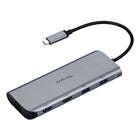 Targus - Station d'accueil mobile multiport USB-C Alt. Mode Dual 4K HDMI avec passage EPR 140 W-Transfert de puissance jusqu'à 140 W PD EPR. La charge à 140 W nécessite un appareil hôte compatible prenant en charge la norme PD3.1 Extended Power Range (EPR). Alimentation PD 3.0 jusqu'à 100 W pour les appareils hôtes compatibles