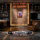 Wayne Gretzky Oilers Hanging Up Skates - Framed Canvas - 22" x 31"-Finished size: 22.5x31.5
