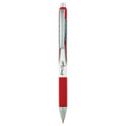 Zebra Z-Grip Flight Ballpoint Pen - 1.2mm - Red - 4 Pack (21934)-Sturdy metal accents & clip