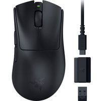 Razer DeathAdder V3 HyperSpeed Gaming Mouse - Ultra-Lightweight - Black-55 g ultra-lightweight design
