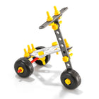 Miniland Mecaniko Vehicle Building Set - 191 Pieces-The set is made of durable plastic and includes a spanner, screws, pulleys, nuts, etc.