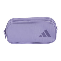 Adidas Pencil Case - Lilac-Two spacious zippered compartments keep pens, pencils, and small essentials organized