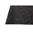 Edgewood - Tapis Commercial Everest Pour Trafic Intense - 6 pi 10 po l x 6 L - Charbon Avec Bordures Noires-Parfait pour les entrées à trafic intense, les halls d'entrée et les couloirs