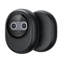 EMEET Piko Dual-Lens 4K Webcam with AI Autofocus - Black-Dual Camera: Ultra HD 4K + AI-Assisted for enhanced focus and exposure.