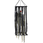 Outsunny Animatronic Skeleton Reaper Halloween Decoration-Sound-activated body movement for spooky interaction 