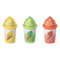 Merangue - Taille-crayon/gomme 2 en 1 en forme de glace-Conception 2 en 1 : comprend à la fois un taille-crayon et une gomme
