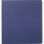 Staples® – Reliure standard avec porte-étiquette et anneaux en D, 1 1/2 po, bleu-Les anneaux montés à l'arrière permettent aux pages de reposer à plat