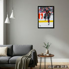 Brady Tkachuk Ottawa Senators - Framed Canvas - 22" x 31"-Ready to hang - arrives fully assembled