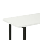 Manhattan Comfort Celine 70.87" Modern Console Table - White-Perfect to Display Home Décor Items, Frames, Tchotchkes and Trophies