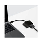 ALOGIC - Adaptateur USB-C vers HDMI VGA 2 en 1 - Mâle vers 2 femelles - Série Premium-Sorties vidéo 2 en 1 : HDMI/VGA/DVI de l'adaptateur assure la compatibilité avec presque tous les écrans du bureau