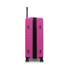 Swiss Mobility YVR 30" Hardside Spinner Luggage - Hot Pink-Single 360-degree spinner wheels for effortless, smooth and quiet rolling