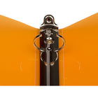 JAM Paper - Classeur en plastique de 0 -75 pouce - orange - 3 anneaux-Les larges panneaux avant et arrière recouvrent entièrement les intercalaires et protège-pages standard. Nos classeurs à 3 anneaux métalliques sont dotés de deux boutons pour une ouverture et une fermeture faciles, ainsi que d'une pochette pratique sur le rabat intérieur.