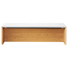 Modway Kinetic 49" Wall-Mount Office Desk - White Natural-6