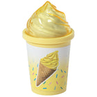 Merangue Ice Cream 2-in-1 Sharpener/Eraser-Fun ice cream cup style with colourful swirled “scoop” tops