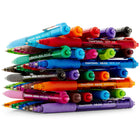 Paper Mate InkJoy 300 Retractable Ballpoint Pens - 1.0mm - Assorted Colours - 24 Pack-Oversized rubber grip for optimal comfort