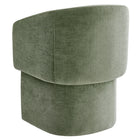Modway Verity Barrel Back Chenille Dining Armchair - Sage-8