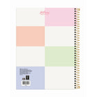 Hilroy Notebook - Two Tone Hardcover Ntbk - 160 pages - 10-7/8" H x 7-7/8" W - Assorted Colours-Includes Sticker Page 
