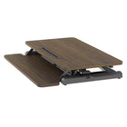 Altiva - Rehausseur de bureau réglable en hauteur 32 po (81 cm) - Bois foncé-Dimensions du plateau pour clavier : 31,1 po L x 10 po P (79 cm x 25 cm)