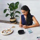 DYMO LetraTag 200B Bluetooth Label Maker - Black-Ideal with DYMO Letratag labels, best when used with authentic DYMO Letratag labels, with 100% recycled external cassettes, available in a wide variety of different colors and types