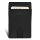 Champs - Porte-cartes d'accès en cuir Onyx - Noir-Étui à cartes d’accès en cuir
