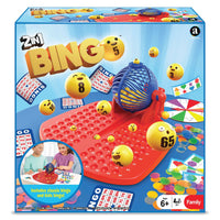 Merchant Ambassador - Bingo 2 en 1 - Couleurs assorties-Boules jaunes et éclatantes avec des chiffres faciles à lire