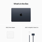 Apple MacBook Air 13" - M2 - 512GB SSD - 8GB Unified Memory - Midnight-macOS Monterey operating system