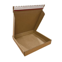 Reliabag - Boîtes d'expédition en papier kraft ondulé auto-adhésives - 12" x 12" x 2" - Paquet de 40-Léger, écologique, durable et robuste