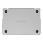 JCPal MacGuard Protective Case for 14" MacBook Pro (2024 M4, 2023 M3 / M2, 2021 M1 Models) - Matte Clear-Non-slip rubber feet
