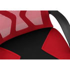Monarch Specialties - 7357 Chaise de Bureau Ergonomique En Maille - Rouge-7
