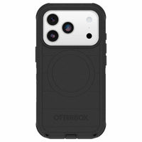 OtterBox Defender Pro Compatible with MagSafe Case with Holster for iPhone 17 Pro - Black-Precision designed opening for easy interaction with Camera Control without compromising on protection