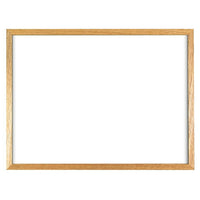 Quartet - Tableau à effacement à sec, prix économique, cadre en chêne massif, 36 po x 48 po-Idéal pour les salles de pause et les entrepôts