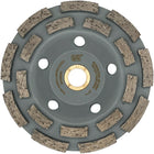 CAT Double Row Diamond Grinding Wheel-Dual-Segment Grinding Power: Double row design increases grinding speed and improves evenness across surfaces