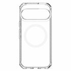 ITSKINS Hybrid_R Case with MagSafe for Pixel 10/10 Pro - Clear-Compatible with MagSafe chargers and accessories