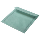JAM Paper - Enveloppes d'invitation carrées en vélin translucide - 6,5 po x 6,5 po - Bleu océan - 25/paquet (1592117)-Quantité : 25 enveloppes par paquet