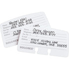 Rolodex Petite Ruled Refill Cards - 2-1/4" x 4" - 100/Pack-Refill cards for Rolodex card files