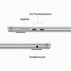 Apple 15.3" MacBook Air - M2 Chip - 256 GB SSD - 8 GB Unified Memory - Silver - English-Up to 40 percent faster for editing complex video timelines