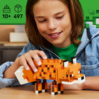 LEGO Minecraft The Fox-Recreate a classic Minecraft animal figure with this LEGO building set