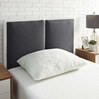 Modway Relax Standard/Queen Size Pillow - White - Set of 2-Naturally Hypoallergenic