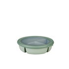 Mepal Cirqula Bento Bowl - 250 +250 + 500 mL/8+ 8+ 17oz - Nordic Jade-Dishwasher Safe