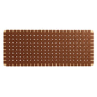 Modway - Sparta Weave Tête de lit complète murale en cuir végétalien - Brun naturel-Conception murale