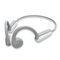 MyBat Open-Ear Bone Conduction Wireless Headphones - Grey-Universal Bluetooth Compatibility - pairs effortlessly with any Bluetooth-enabled device for seamless listening