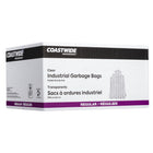 Coastwide Professional Garbage Bags - Regular - 26" W x 36" L - Clear - 250 Pack-Highly resistant to puncture and tearing