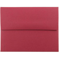 JAM Paper A2 Metallic Invitation Envelopes - 4.375" x 5.75" - Stardream Jupiter Red - 25 Pack-Colour: Stardream Jupiter Red 