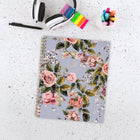 Cambridge 2026-27 Weekly/Monthly Planner - 11"x 9" - Tea Rose - Bilingual-One week per two page spread has ruled planning space for each day on the left page and notes and to-do sections on the right page