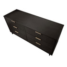 Manhattan Comfort Granville Modern Chest and Double Dresser Set - Black-10