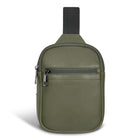 Champs Onyx Leather Holster Crossbody Bag - Khaki-CHAMPS Onyx Collection Small Holster