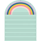 Teacher Created Resources 7 Pocket Chart - Oh Happy Day Rainbow-The non-porous surface is easy to clean and can be wiped-down or sprayed with disinfectant to help prevent the spread of germs.
