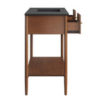 Modway Zaire 48" Single Sink Bathroom Vanity - Walnut/Black-9