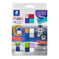 Staedtler FIMO Modeling Clay Set - Soft Galaxy Colours - 14 Pack-Oven bake clay 