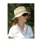 TechNiche HYPERKEWL Evaporative Cooling Ranger Hat, Khaki, 2XL/3XL-Made with 100% cotton outer, quilted HYPERKEWL fabric inner and water repellent nylon liner